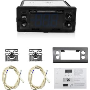 Erc112C 080G3106 080G3494 Temp Controller Kit Replace for Beverage-Air Delfield Hoshizaki Danfoss Refrigeration Controller Fit for Fisherbrand Isotemp, SP-5209 SP-5210