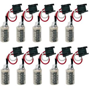 SHENYANG (10 Pack) for Sanyo CR14250SE 1/2AA 3V PLC Battery 1747-BA Backup Power Supply