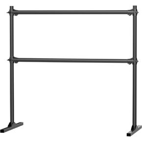 Zlinke Height Adjustable Ballet Barre, Freestanding Ballet Bar, Heavy Duty Dance Bar Support, Sturdy Construction, Anti-Slip