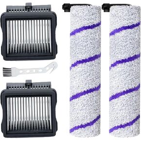 Accessories Kit for Narwal S10 Pro:Replacement Parts Compatible with Narwal S20 Pro Wet Dry Robot Vacuum Cleaner, Main Brush HEPA Filters Spare Parts