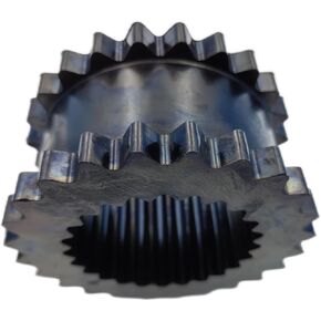 5J Coupling Sleeve Elastomer 5JE fit S-Flex Sure Flex Gear Sleeve Solid Design, 2.94" OD, 1.56" Elastomer Length, 240 in-lbs Nominal Torque
