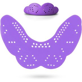 Sports Mouth Guard, Portable Athletes Boxing Mouthguard for Basketball, Soccer, Hockey, Lacrosse, Custom Fit for Youth and Adults(Purple)