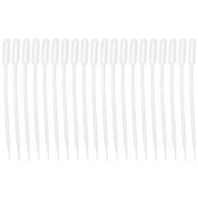 20Pcs Transfer Graduated Pipettes, 10ml Liquid Dropper, Plastic Eye Dropper Set, Clear Dropping Pipettes for Essential Oils, Science and Lab