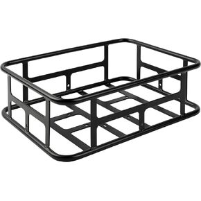 Retrospec EverythingBin Ebike Rear Basket, Large Rear Basket for Electric Bike 13x18x5.7 Easy Mounting, Strong, Durable, Weather Resistant Steel