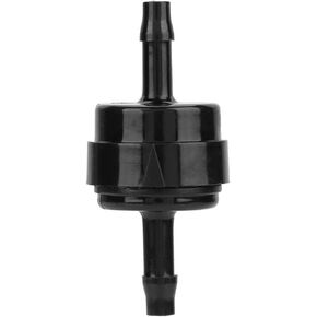 Non Return One Way Check Valve, 1/8" 3/16" 1/4" 5/16" One Way Non Return Inline Check Valve For Fuel Gas Liquid Air(1/8")