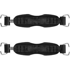 IST Stainless Steel Spring Fin Strap with Metal C Clip (Sold as Pair)