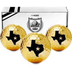 Texas Gifts, US State Golf Gifts Set, Golf Balls Set for Golf Lovers, Perfect for Birthday, Christmas, and Every Special Occasion