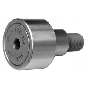 Smith Bearing CR-1 3/8-XBE Cam Follower Needle Roller Bearing, Eccentric Stud with Hex-Drive Socket, Sealed