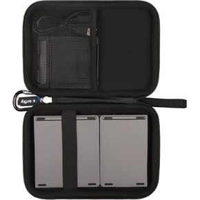 Hard Travel Carrying Case for Samsers Foldable Bluetooth Keyboard, Storage EVA Case Compatible with Samsers Touchpad Portable Wireless Keyboard 109 (Case Only)