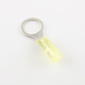 12-10 Ga. Heat-Shrink Ring Terminals, 1/2" Stud - (Pack of 10)