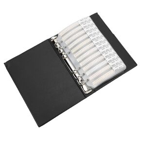 4250Pcs 170 Value 0603 SMD SMD Resistor Sample Book, Resistor Sample Book Resistor and Capacitor Sample Book SMD Resistor Sample Book Passive Components for Making Small