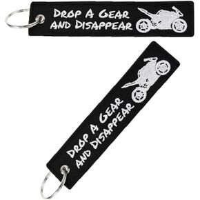 Embroidery personality keychain 2pc