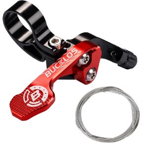 BUCKLOS Bike Dropper Seatpost Lever Remote Telescopic MTB Seatpost Dropper Bicycle Shock Remote Lever Bike Suspension Seat Post Part