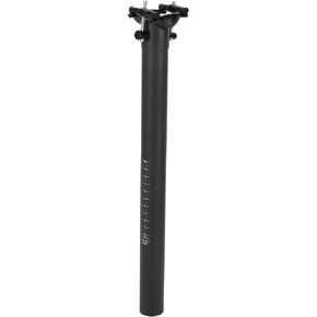 Bike Seat Posts Ultra Light Bike Saddle Post Seat Tube Matte Black 1 Pc 33.9x450mm Carbon Fiber