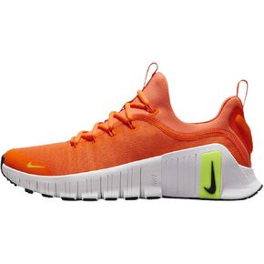 Nike Free Metcon 6 Women's Workout Shoes (FJ7126-800, Total Orange/Football Grey/Volt/Obsidian)