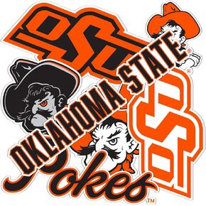 Desert Cactus Oklahoma State University OSU Cowboys Sticker Vinyl Decals Laptop Water Bottle Car Sheet T2 (Type 2-2)