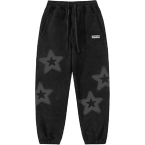 Aelfric Eden Men's Sweatpants Star Graphic Drawstring Pants Casual Jogger Pants with Pockets