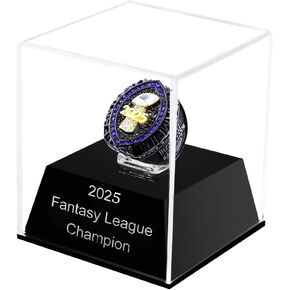 2025 Fantasy Football Championship Ring Award Prize Trophy Sports Winner FFL Champion Ring