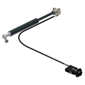 Bansbach Easylift 27989 20" (500mm) Easytouch Bowden Wire Release System with Aluminium Pushbutton, Steel - Gas Spring Not Included - Release System Only