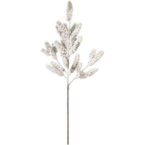 Vickerman 25.5" Snowy Glitter Aritificial Pinecone Fir Spray, 3 per Bag.