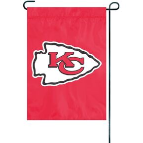 The Party Animal Inc. NFL Kansas City Chiefs Premium Garden Flag, 12.5 x 18-inches