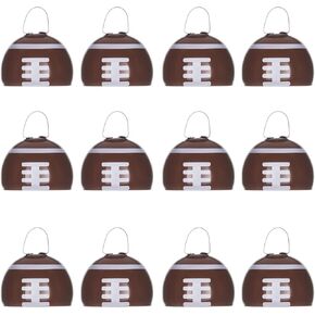 Windy City Novelties Metal Football Cowbell Novelty Noise Makers - 3 inch - 12 Pack