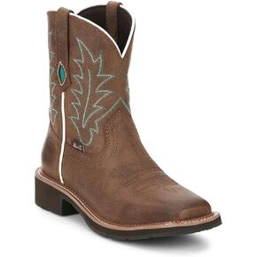 Justin Women's Gypsy EMA Wide Square Toe 8in Top Boot