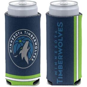 WinCraft NBA Minnesota Timberwolves Slim Can Cooler, Team Colors, One Size