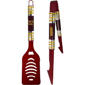 Siskiyou Sports NFL Washington Commanders 2 pc Color Tailgate BBQ Set Team Colors, One Size