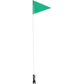 Kids Bike Trailer Teardrop Bike Flags 1 Set Bike Flag High Visibility Safety Flag Portable Flags Biking Tail Adjustable Flag for Warning Safety Flag Flag Pole