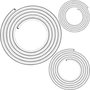 Aluminum Tubing Aluminum Tube Aluminum Coiled Tubing 3003 Grade Aluminum Pipe (3/8" OD x 5/16" ID x 9.84 Feet)