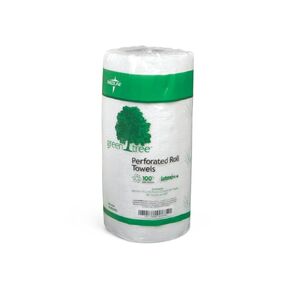 Medline Perforated Paper Towel Rolls, White, 8.8" x 11", Pack of 30