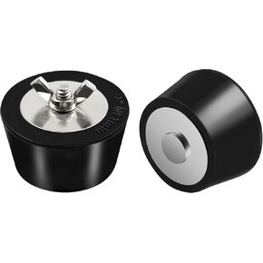 Pool Rubber Plug 2 Inch, Pool Return Plug for Inground Pool Above Ground Pool, Pool Rubber Expansion Winterizing Stopper Plug Swimming Pool Antifreeze Plugs, Rubber Pool Stoppers Plugs, 2 Pack