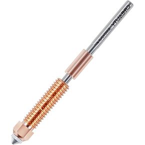 Creality K1C Nozzle 0.4mm, E3D Obxidian™ High Flow Nozzle, Hardened Steel Nozzle with Multi-Channel Design High Flow High Speed for Creality K1C/ Ender 3 V3/Ender 3 V3 Plus/K1/K1 Max 3D Printers