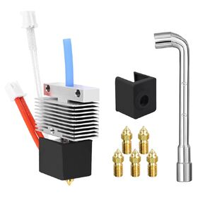 Hotend Kit for Neptune 4 Pro, Assembled Print Hot End Kit Head Extruder with heatsink Replacement Kit High Speed Print Head Heater Block Heating for Elegoo Neptune 4,Neptune 4 Pro