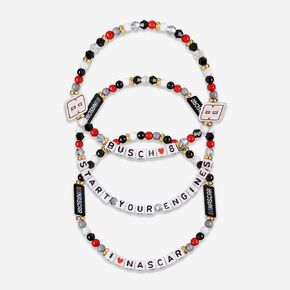 FOCO NASCAR Kyle Busch Womens 3 Pack Friendship Bracelet