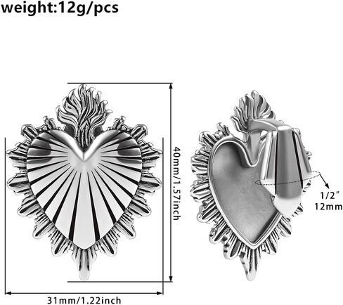 Ear Weights Tunnels Plugs For Stretched Ears Gauges Taper 2g 0g 00g Hypoallergenic 316L Stainless Steel Body Piercing Jewelry in Kuwait
