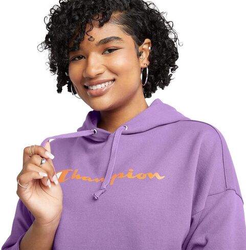 Hoodie Champion Women’s Hoodie ، PowerBlend ، Fleece Hoodie for Women ، C Logo (بالإضافة إلى الحجم المتاح) in Saudi Arabia