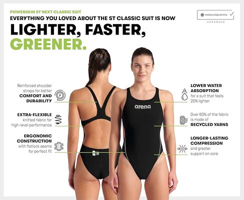 ARENA Women's Powerskin St Next Classic Tech Suit Competition Racing Swimsuit in Saudi Arabia