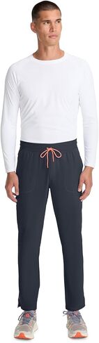 فرك إنفينيتي للرجال بانت ، الساق المستقيمة في منتصف الارتفاع مع 6 جيوب ، وحزام مرنة متماسكة - في عام 200a in Kuwait