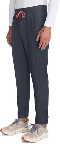 فرك إنفينيتي للرجال بانت ، الساق المستقيمة في منتصف الارتفاع مع 6 جيوب ، وحزام مرنة متماسكة - في عام 200a in Kuwait