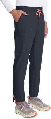 فرك إنفينيتي للرجال بانت ، الساق المستقيمة في منتصف الارتفاع مع 6 جيوب ، وحزام مرنة متماسكة - في عام 200a in Kuwait