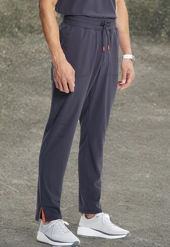 فرك إنفينيتي للرجال بانت ، الساق المستقيمة في منتصف الارتفاع مع 6 جيوب ، وحزام مرنة متماسكة - في عام 200a in Kuwait