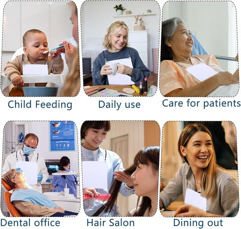 6pcs مقاطع مريلة قابلة للتعديل مقاطع مريلة مرنة مقاطع منديل مقطع حبل حبل حزام مريلة لكبار السن والبالغين وملحقات المطبخ للأطفال in Kuwait