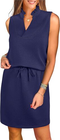 ANRABESS Women 2 Piece Outfits Tennis Workout Skirt Sets Sleeveless Top And Skorts 2025 Casual Lounge Short Set Sweatsuit in Kuwait