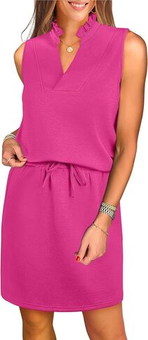 ANRABESS Women 2 Piece Outfits Tennis Workout Skirt Sets Sleeveless Top And Skorts 2025 Casual Lounge Short Set Sweatsuit in Kuwait