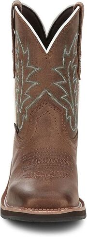 Justin Women's Gypsy EMA Wide Square Toe 8in Top Boot in Saudi Arabia