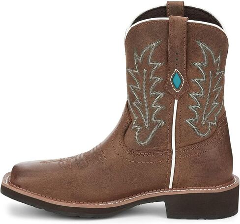 Justin Women's Gypsy EMA Wide Square Toe 8in Top Boot in Saudi Arabia