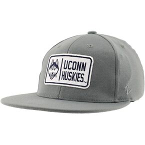 Zephyr NCAA Officially Licensed Fitted Hat M15z Defer Gray