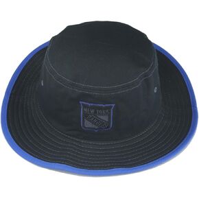 ZHATS Standard NHL Officially Licensed Bucket Hat Trainer Black Element, Large-X-Large